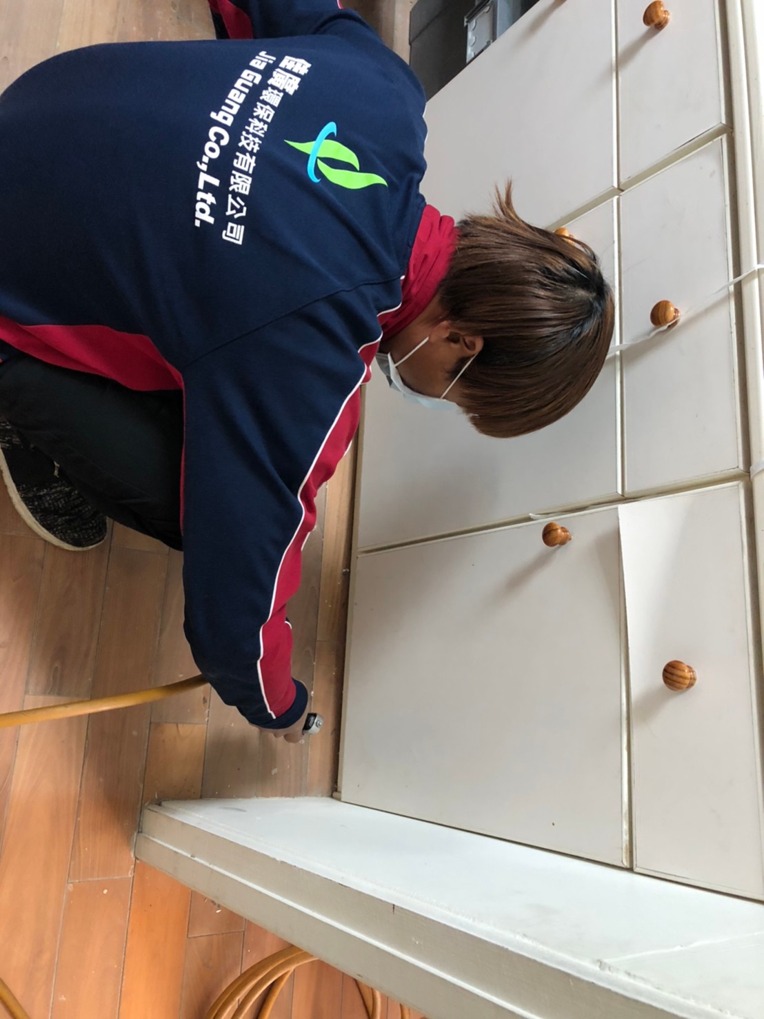 台中民宅白蟻防治工程現場